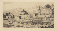 KG 09657
<br/>
Gezicht op Tames Louhat, Marokko
<br/>
<em>Bosch, Lodewijk Johannes (1894-1980)</em>